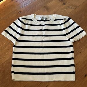 Zara stripped sweater top